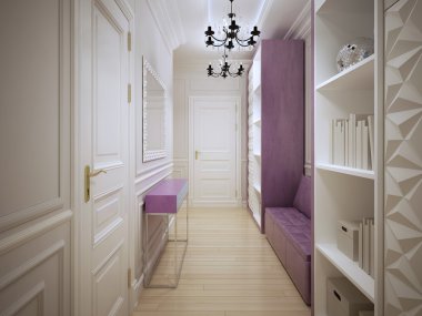 Giriş art nouveau tarzında