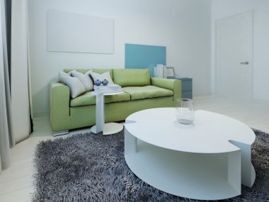 Kitsch oturma odası ferah iç