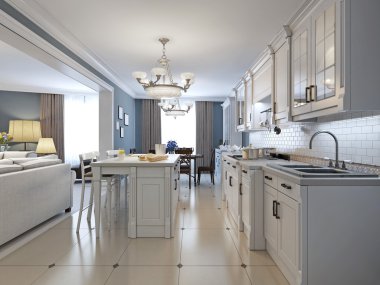 Akdeniz tarzı mutfak tasarım