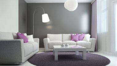 İskandinav oturma odası eğilim