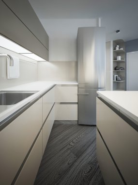 Kitchen minimalist style clipart