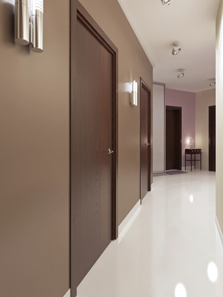 Entrance hall contemporary style