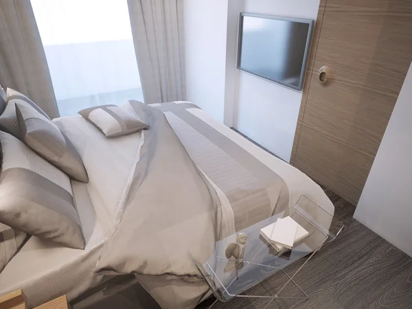 Gast slaapkamer moderne stijl — Stockfoto