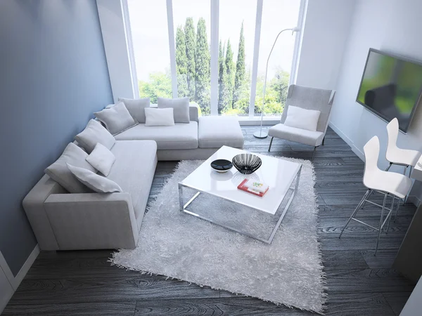 Techno sitting room trend — Stock Photo, Image