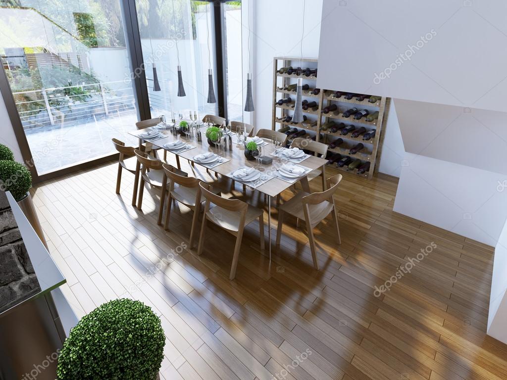 Bright modern dining room trend
