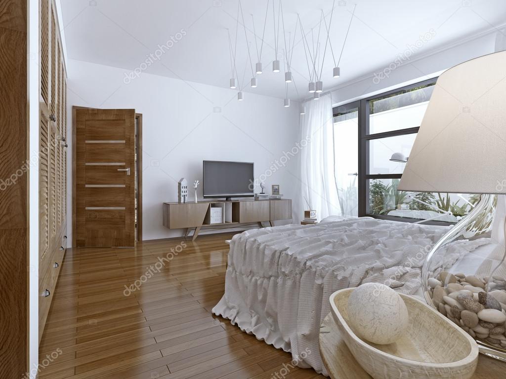 Design of contemporary bedroom