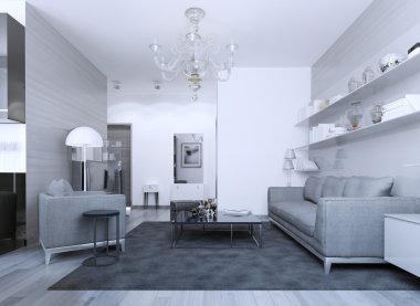 Rahat modern Gotik Salonu