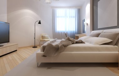 Fikir art deco yatak odası