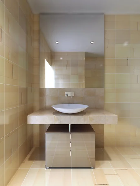 Contemporary style bathroom — Stock Photo, Image