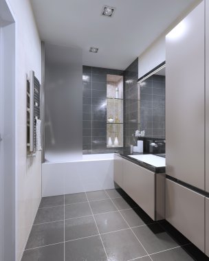 Modern banyo tasarımı