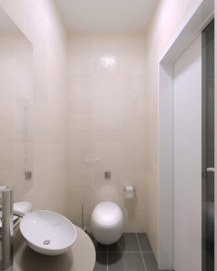Küçük wc çağdaş iç