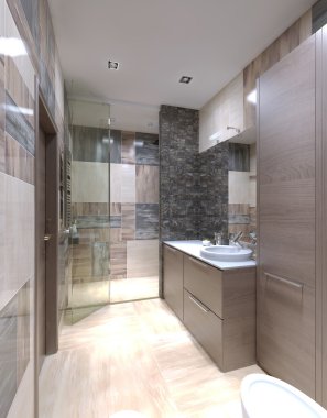 Banyo modern tarzı