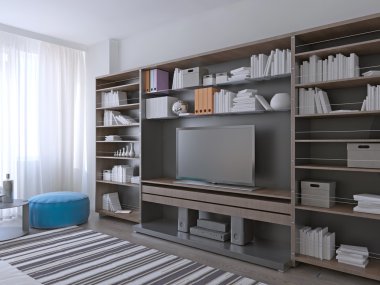 Büyük duvar sistemleri mobilya