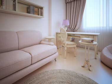 Zarif yaşam shabby chic tarzı