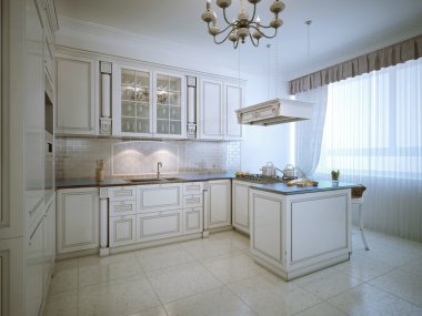 Provence iç lüks mutfak