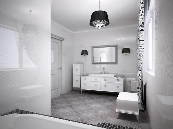 Inspiration för moderna badrum — Stockfoto