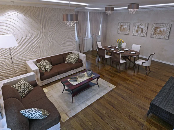 Lüks stüdyo daireler modern tasarım