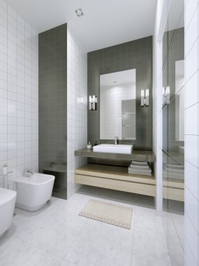 Beyaz banyo otel konaklama