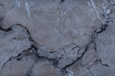 Siyah gri mermer taş desenli çatlaklar, grunge beton duvar desenli arka plan