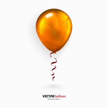 Beyaz arka plan üzerinde izole flama ile parti uçan balon.