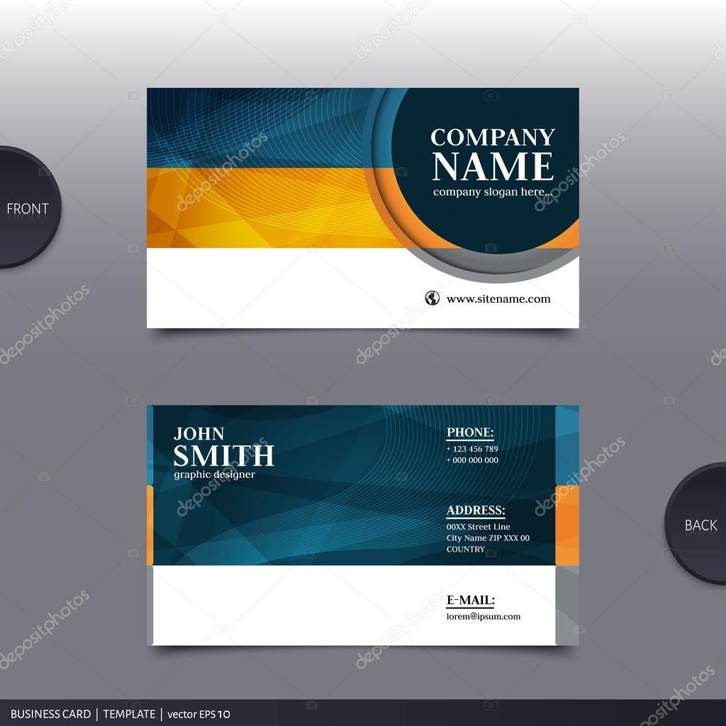 1 873 183 Business Card Design Vector Images Free Royalty Free Business Card Design Vectors Depositphotos