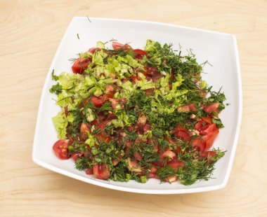 domates ve yeşillik