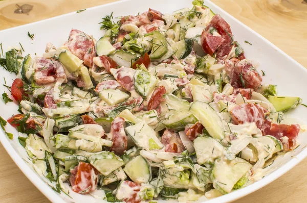 geleneksel yaz salatası