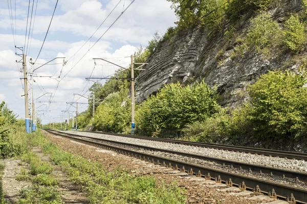 Železnice — Stock fotografie