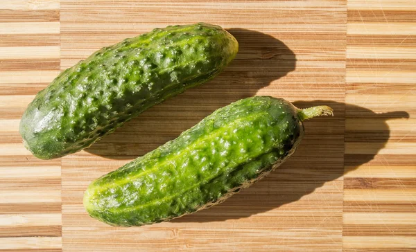 Two cucumbers — Stock Photo, Image