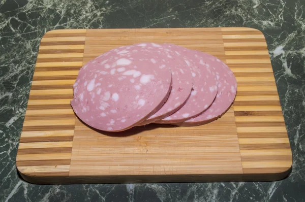 Saucisse bouillie — Photo