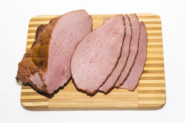 Порезанное мясо — стоковое фото