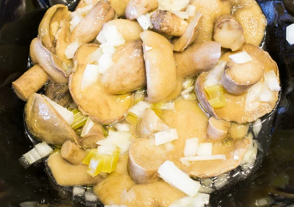 Salty mushrooms — Stock Photo, Image