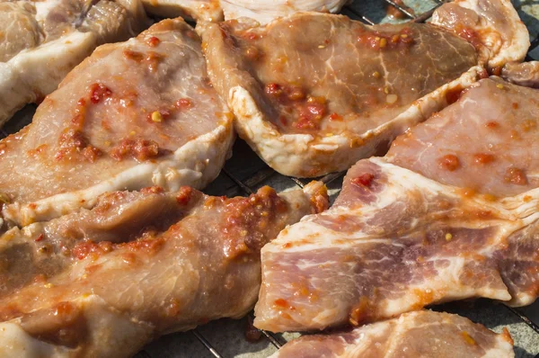Carne de cerdo marinada —  Fotos de Stock