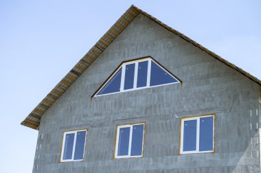 Köpük beton bloklar evden