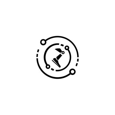 Ayak Sağlığı Logosu Şablon Tasarım Vektörü. Ayak masajı, Yaratıcı Sembol, Simge.