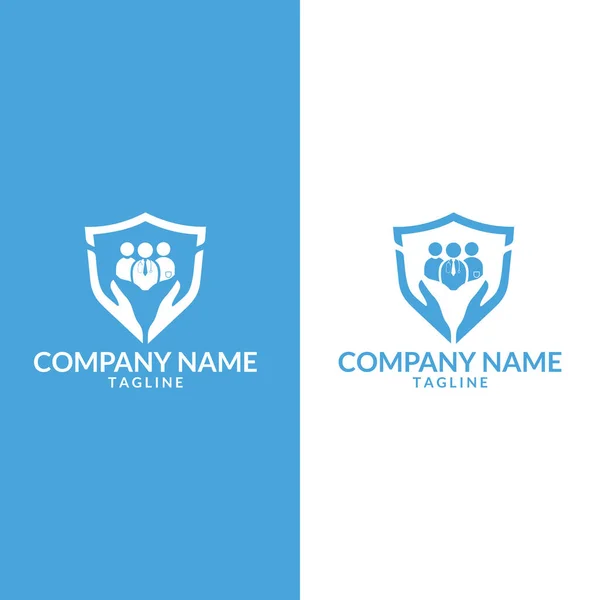 Modelo Logotipo Médico Equipe Médica Equipe Médica Adequado Para Negócios — Vetor de Stock