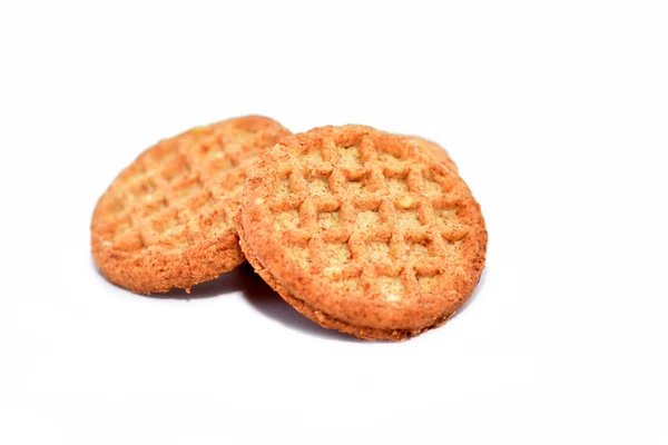 Galletas en blanco — Foto de Stock