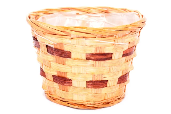 Basket on white — Stock Photo, Image