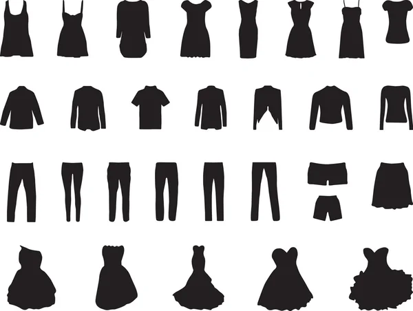 Vêtements — Image vectorielle