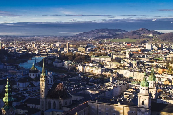 Vista sobre Salzburgo — Fotografia de Stock