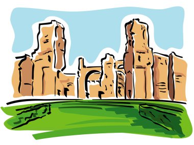 Roma (Caracalla hamamları)