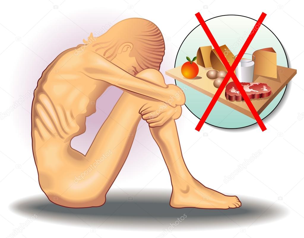 Bulimia imágenes de stock de arte vectorial | Depositphotos