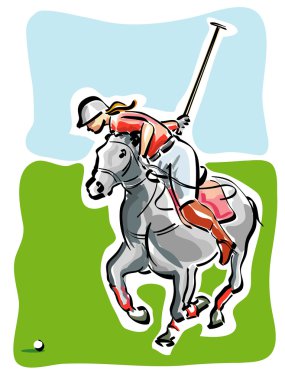 kadın polo oyuncusu