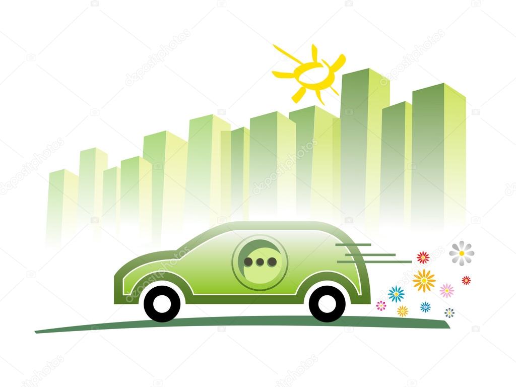 Symbolic illustration for electric mobility