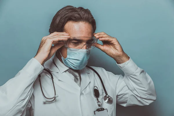 Heróis 2020 Imagem Com Equipe Médica Enfermeiros Médicos Conceito Sobre — Fotografia de Stock