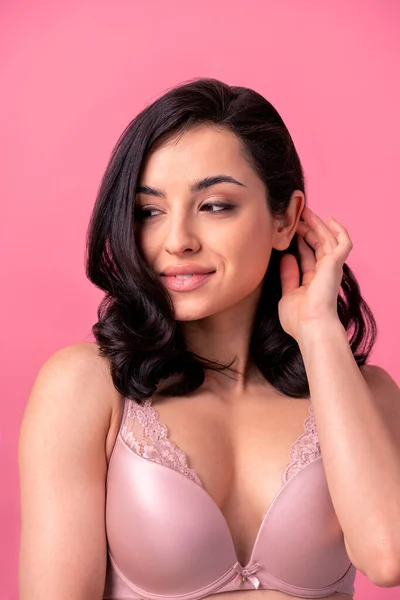 Sexy Vrouw Met Sensueel Lichaam Doen Erotische Poses Mooi Meisje — Stockfoto