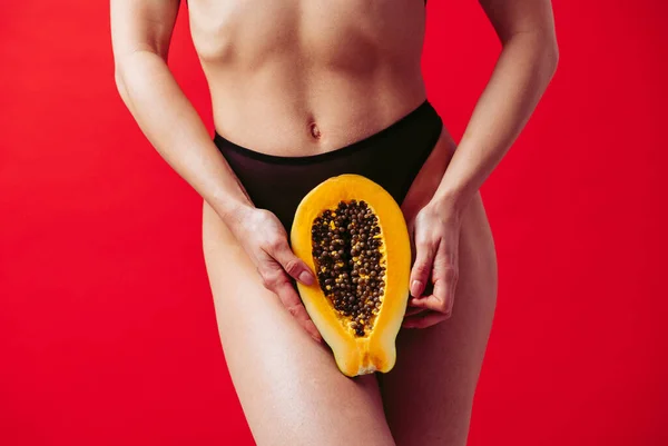 Sexig Kvinna Med Sensuell Kropp Gör Erotiska Poser Söt Flicka — Stockfoto