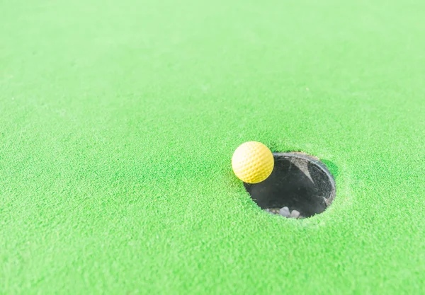 Minigolf delik — Stok fotoğraf