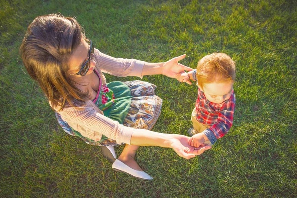 Familj — Stockfoto