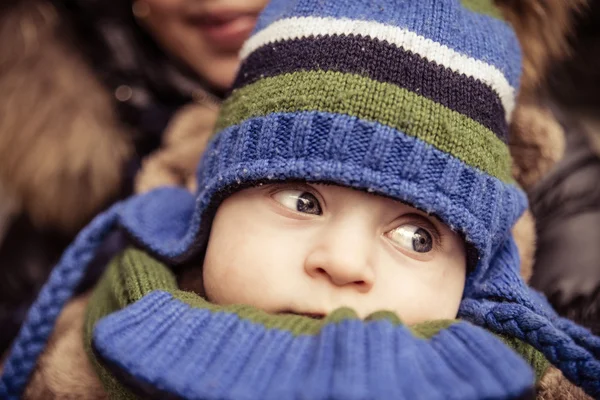 Mamma e figlio — Foto Stock